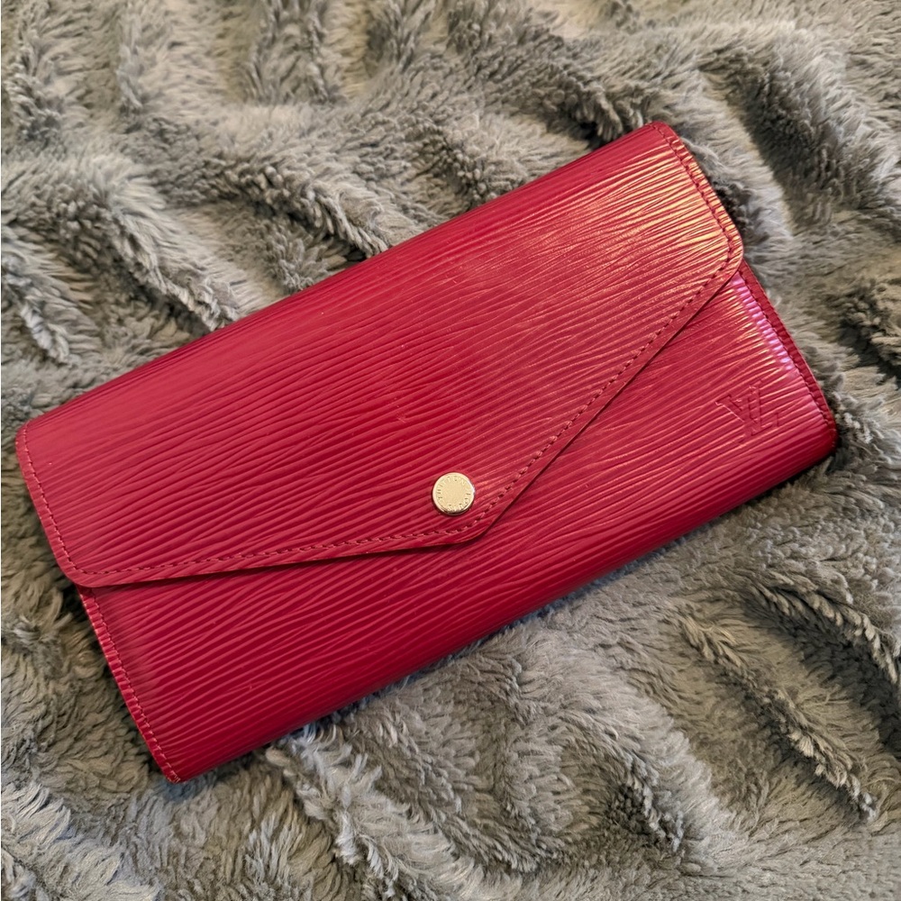 Louis Vuitton Epi Leather long Wallet